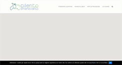 Desktop Screenshot of cilentoemenevanto.com